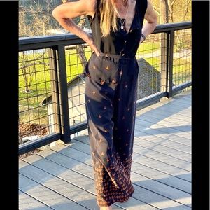 Vintage Sleeveless Jumpsuit